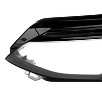 DG 2021-2023 pour Volkswagen Golf 8 GTI – Boîtier d'éclairage transparent pour phare avant – Pièce de réparation pour éclairage avant de voiture