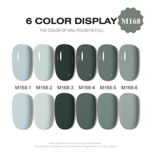 AILANUO 6 Couleurs UV GEL Polish 6pcs Par Set Box Nail Color Gel Collection 15ml Soak off UV LED French Gelpolish Kit - Product Image 2