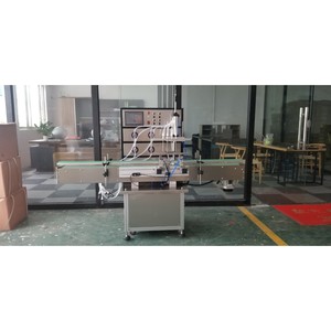 Máquina Llenadora de Líquidos Automática Jinchen GJC-16 para Botellas de Jabón, Control PLC, Accionamiento Eléctrico, 1 Año de Garantía, Soporte en Línea - Product Image 5