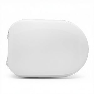 Asiento de inodoro para Eos Astro, forma de jarrón, 6 unidades, blanco, 50,5 cm de largo, 37,5 cm de ancho - Product Image 3