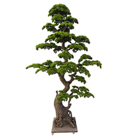 Sapins artificiels en plastique pour la décoration de la maison, du jardin et de Noël, bonsaïs artificiels en pin pour la décoration de la véranda.