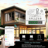 Sakelar kontak kering WiFi ZigBee, kontrol jarak jauh aplikasi Smart Life, modul sakelar pintar AC 100-240V
