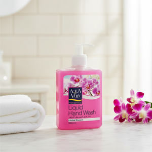 Jabón de manos líquido AquaVera con aroma a flor de Orquídea fórmula química 500ml - Product Image 3