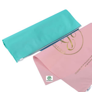 Bolsa <span class=keywords><strong>de</strong></span> Polietileno Biodegradable Esmerilada con Cierre Zip para Ropa Interior, Calcetines y Prendas <span class=keywords><strong>de</strong></span> Vestir, con Impresión en Grabado, MOQ Personalizado <span class=keywords><strong>de</strong></span> 1000 Piezas - Product Image 5