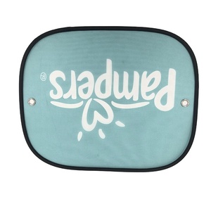 Custom Logo Wholesale Polyester Front Rear <b>Window</b> Windshield Car Sunshade <b>Cover</b> - Product Image 6