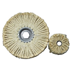<span class=keywords><strong>Corde</strong></span> en <span class=keywords><strong>Sisal</strong></span> de <span class=keywords><strong>couleur</strong></span> naturelle, 9 brins, pour roue à polir - Product Image 1