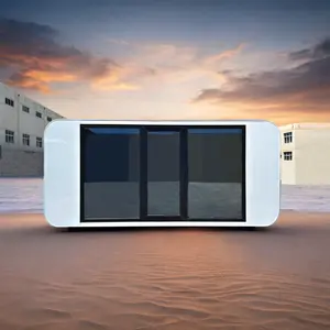 Suihe prefab di động có thể gập lại Popup Pod nhà di động Cấu trúc thép với bánh sandwich Bảng điều khiển văn phòng nhà vệ sinh nhà bếp Sử dụng ngoài trời - Product Image 1