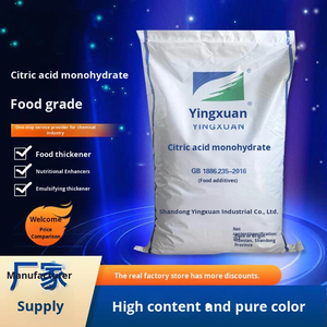 Wholesale Food Grade Carboxylic <strong>Acid</strong> <strong>Citric</strong> <strong>Acid</strong> Sourness Adjuster Detergent Descaler CN Origin CAS No. None - Product Image 4