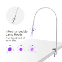 Lampe LED à pince 5W pour manucure, salon de beauté, lampe UV pour extensions de cils