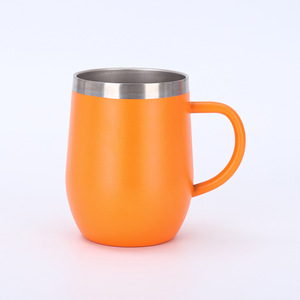 12oz डबल दीवार मग कप इन्सुलेट स्टेनलेस स्टील कॉफी अंडे के साथ - Product Image 4