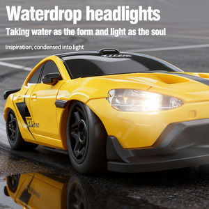 Mini voiture de drift RC 1:<span class=keywords><strong>64</strong></span> avec phares Waterdrop et feux arrière Star Ring, télécommande 2,4 GHz, chargeur intérieur/extérieur, <span class=keywords><strong>c</strong></span>âble USB - Product Image 3