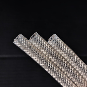 Tuyau flexible tressé en silicone Ad8.2xid4.2xwd2.0mm pour les connexions du cordon d'alimentation des machines à café - Product Image 1