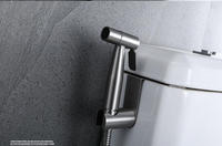 Pistolet de pulvérisation pour bidet en acier inoxydable CCTV, à débit réglable – Design moderne pour toilettes et accessoires de salle de bain
