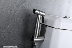 Pistolet de pulvérisation pour bidet en acier inoxydable CCTV, à débit réglable – Design moderne pour toilettes et accessoires de salle de bain - Product Image 5