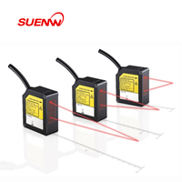 Capteur de triangulation laser ultra-précis HZM-035, capteur de déplacement laser CMOS 1μm