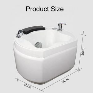 อ่างแช่เท้าพร้อมไฟ LED เก้าอี้นวดเท้าสำหรับร้านเสริมสวย - Product Image 6