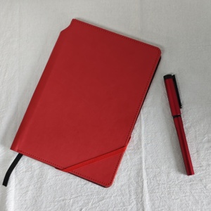 Juego de Cuadernos A5 de Negocios de Alta Gama Personalizados, Creativos y Sencillos, de Color Sólido, 100 Hojas con Páginas Interiores Impresas, Caja de Regalo - Product Image 4