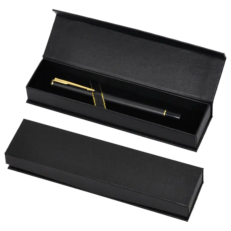 Caja de lápices multifunción, pluma estilográfica de lujo, regalo de joyería con logotipo