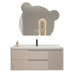 Batch Purchase Bathroom Cabinet with Sink Waterproof Bathroom Vanity with <b>Mirror</b> for Home Bathroom Furniture - Product Image 3