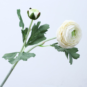 Lulian Artificial Flower Flocked Double-headed Peony Photography Prop Home Living Room <b>Decoration</b> Artificial Flower Floral - Product Image 6