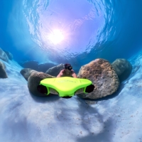 Scooter sous-marin électrique rapide 600W, Sea Scooter, Seabob, Scooter aquatique, Scooter sous-marin avec 2 réglages de vitesse