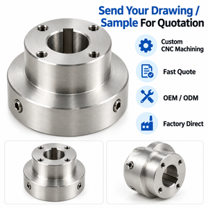 ชิ้นส่วนฮับขับเคลื่อนแบบมีกุญแจทำจากสแตนเลส 303 ผลิตด้วยเครื่อง CNC ตามสั่ง พร้อมการเคลือบผิวแบบพาสซิเวท สำหรับสายการผลิตบรรจุภัณฑ์อาหาร - Product Image 6