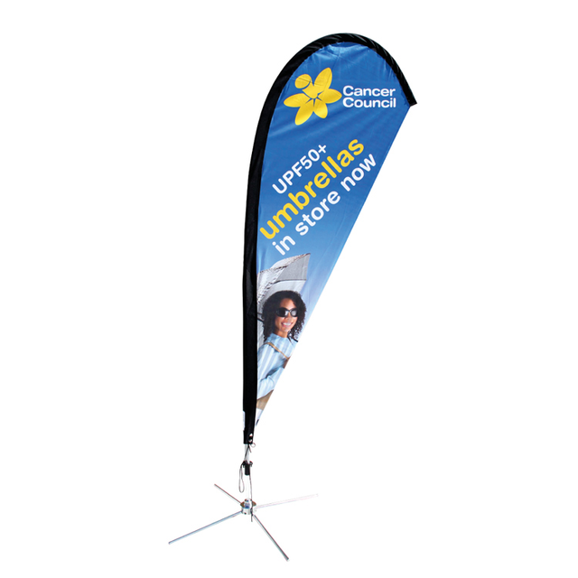 Hot Sale Beach Feather Flags Advertising Flags Waterproof Outdoor Flying Flags Promotional Banner for Marketing Business Event