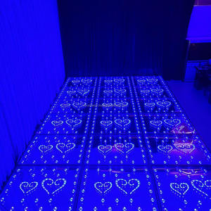 Furun usine nouveau Design couleur plancher lumineux décoration de mariage piste de danse décoration Star Avenue piste de danse éclairée par les étoiles - Product Image 2