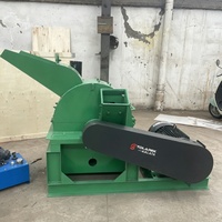 Broyeur de bois pour la production de sciure de bois, déchiqueteur de branches et de bûches pour la production de granulés de biomasse