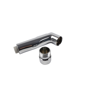 HaoEhhl OEM/ODM Chrome <span class=keywords><strong>ABS</strong></span> для ванной Shattaf, распылитель для биде, портативный ручной спрей для мытья туалета, биде для женщин - Product Image 4
