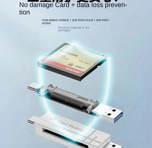 SLR カメラ CF カード携帯電話タブレットコンピュータ用 <span class=keywords><strong>Type</strong></span>-<span class=keywords><strong>C</strong></span> 高速ユニバーサルカードリーダー - Product Image 2