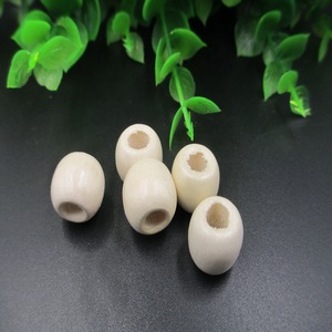 Colorful <b>Large</b> Hole Wooden <b>Beads</b> MZ003 For Children Diy Jewelry Making Wholesale - Product Image 3