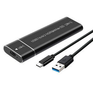 Корпус жесткого диска ICOOLAX <span class=keywords><strong>M</strong></span>.2 NGFF/NVME на USB3.1ype-cSATA из алюминиевого сплава SSD - Product Image 2