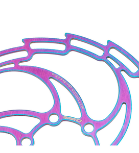 Discos de Freio Hidráulicos Rainbow de 203mm para Bicicletas de Montanha, Estrada e BMX com 6 Parafusos - Product Image 4