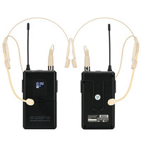 UR-8800H-AA UHF 8 Canaux Micro-casque sans fil pour scène, son de performance, microphone sans fil