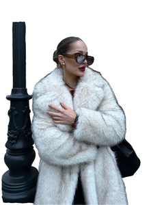 Abrigo de Moda para Mujer, Otoño-Invierno, Relleno de Camel, Tejido de Pana, Estilo Urbano, Transpirable, Grueso, Holgado, Manga Larga, Color Blanco - Product Image 2