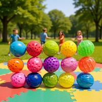 Jeu de balles murales adhésives en caoutchouc thermoplastique anti-stress pour mur d'escalade et plafond, jouet éducatif