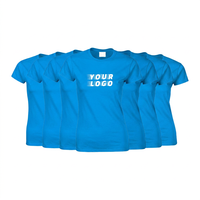 T-shirts décontractés pour femmes en coton 100% à manches courtes, imprimés numériquement, tricotés, anti-plis, de haute qualité, vente en gros