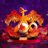 Figur Anime Pokemon Funism Mega Charizard Y Gengar Eevee Pikachu Koleksi Ornamen Meja Mainan Grosir Hadiah