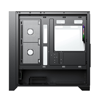 Boîtier PC Gamer à Vente Chaude, Boîtier d'Ordinateur ATX, Boîtier PC de Bureau en Verre Trempé, Prise en Charge du Refroidissement Liquide de 360 mm