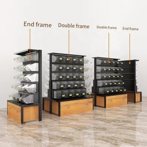 ไม้ลูกอมชั้นวางจอแสดงผลซูเปอร์มาร์เก็ตลูกอมบาร์ชั้นวางจอแสดงผลร้านขายของชำและขนมขบเคี้ยวชั้นวางจอแสดงผลยืนอาหาร - Product Image 3