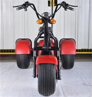 Scooter électrique à trois roues JINJIAN à double siège, très vendu en Europe, certifié EEC COC, 60V