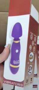 Wasserdichter Elektrischer Massagestab mit <span class=keywords><strong>12</strong></span> Geschwindigkeiten, G-Punkt AV Vibrator Dildo Mini-Stick für Frauen von Chiyuan - Product Image 4