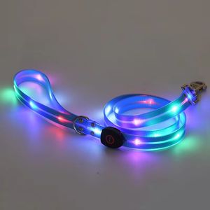 <span class=keywords><strong>Collar</strong></span> y Correa para Perro con Luz LED Recargable, Impermeable, de Nailon Sólido de Lujo, Venta al Por Mayor - Product Image 5