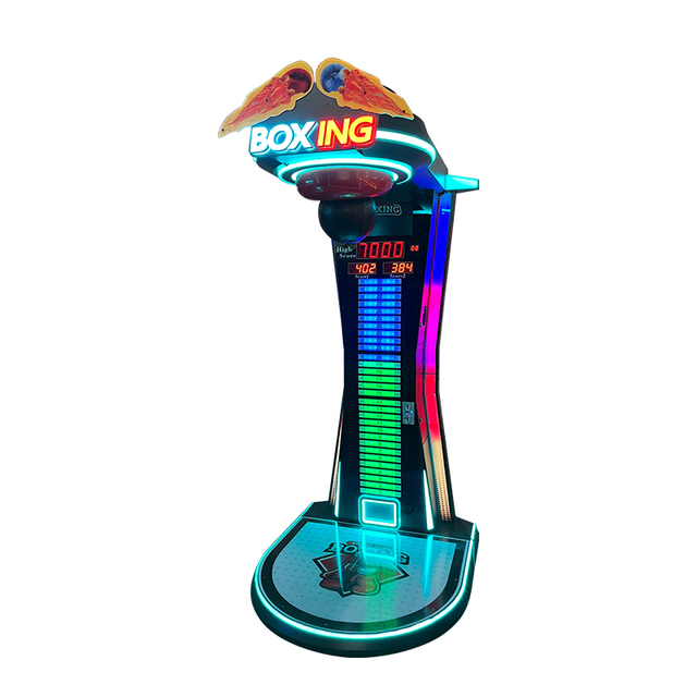 Maker Customized Coin-Operated Boxing Machine for Shopping Mall Club Gaming Center Arcade Kits Material Boxing Machine