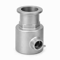 Connecteur à bride en acier inoxydable OEM pour corps de soupape, usinage de précision