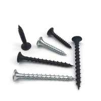 Factory Supply Metric Black Drywall Screw Gypsum Board Wood Carbon Steel Fastener Durable Tapping Screw