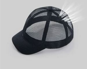 Full Mesh Breathable Baseball Custom Logo Summer Short Brim <b>Hat</b> <b>for</b> Outdoor Casual Wear Large Head Circumference Shade Cap - Product Image 3