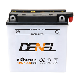 Batterie moteur avec fabricant de batterie moto à bas <span class=keywords><strong>prix</strong></span> vendix démarreur pour yamaha <span class=keywords><strong>yzf</strong></span> <span class=keywords><strong>250</strong></span> 4t DENEL12N5-3B 12V5AH - Product Image 5