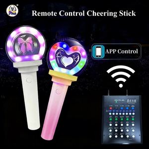 Bâton lumineux LED en plastique télécommandé, rechargeable par USB, portable, personnalisable, coloré, pour concerts et fêtes - Product Image 2